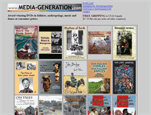 Tablet Screenshot of media-generation.com